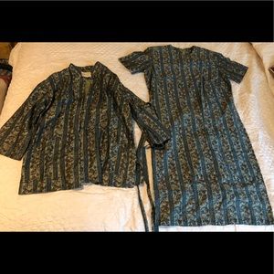 1950s-60s Hawaiian Casuals vintage dress & jacket STAN HICKS